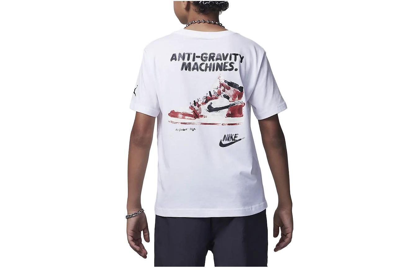 (GS) Air Jordan Anti-Gravity Machines Tee 'White' FV5771-100 sold by KicksCrew product image thumbnail 3