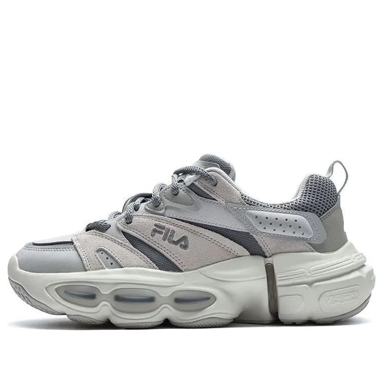 (WMNS) FILA Court Deluxe Low Shoes 'Grey' F12W312120FAN sold by KicksCrew