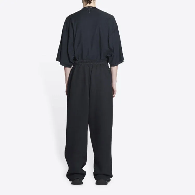 Balenciaga Baggy Jogging Pants 'Black' 698578TMVI71151 sold by KicksCrew product image thumbnail 4