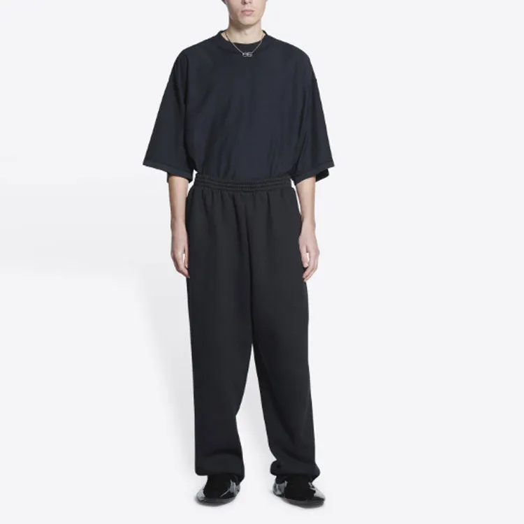 Balenciaga Baggy Jogging Pants 'Black' 698578TMVI71151 sold by KicksCrew product image thumbnail 3