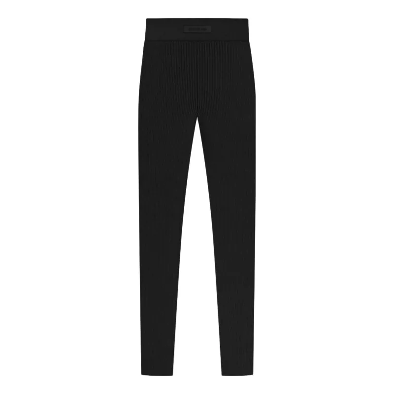 (WMNS) Fear of God Essentials FW23 Leggings 'Jet Black' 192BT235350FW sold by KicksCrew