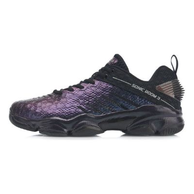 Li-Ning Sound Boom 3 'Purple Black' AYZP009-1 sold by KicksCrew
