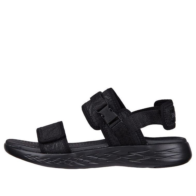 (WMNS) Skechers On-The-Go 600 Sandals 'Black' 140775-BBK sold by KicksCrew