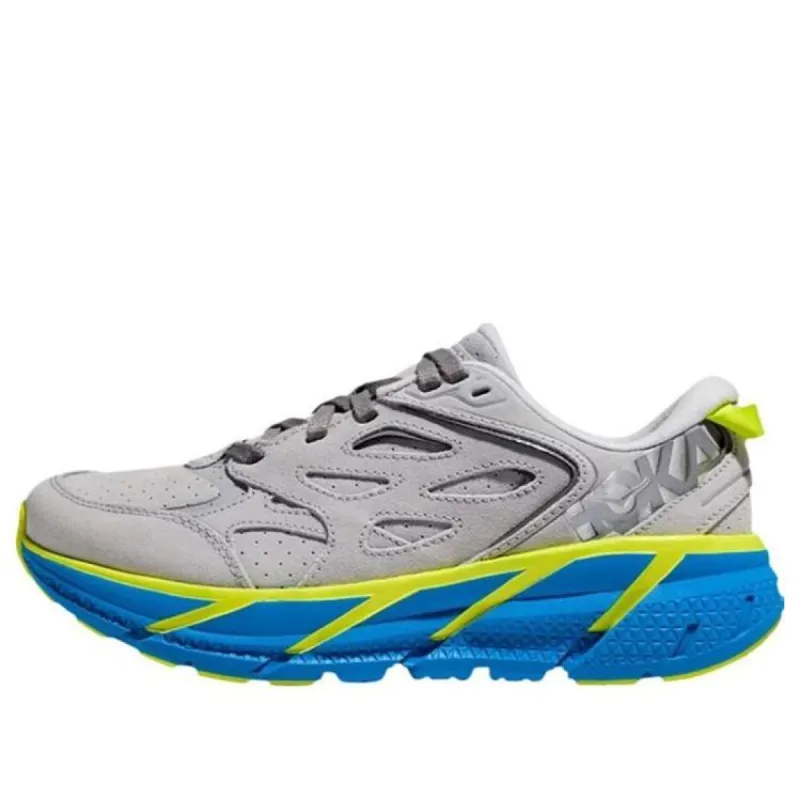 Hoka One One Clifton L Suede 'Lunar Rock Diva Blue' 1122571-LRDB sold by KicksCrew