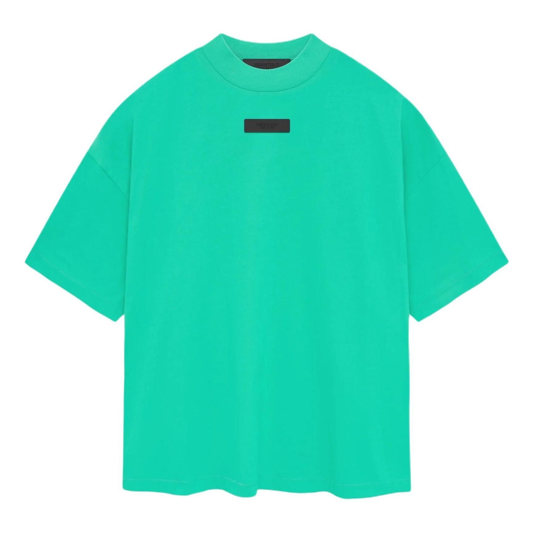 Fear of God Essentials SS24 Crewneck T-Shirt 'Mint Leaf' 125SP244192F sold by KicksCrew