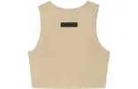 (WMNS) Fear of God Essentials FW23 Sport Tank 'Gold Heather' 192BT235343FW sold by KicksCrew