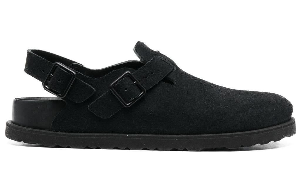 (WMNS) Birkenstock 1774 IV Tokio Suede Leather Narrow Fit 'Black' 1025944 sold by KicksCrew product image thumbnail 2