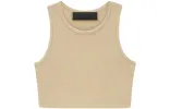 (WMNS) Fear of God Essentials FW23 Sport Tank 'Gold Heather' 192BT235343FW sold by KicksCrew