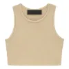 (WMNS) Fear of God Essentials FW23 Sport Tank 'Gold Heather' 192BT235343FW sold by KicksCrew