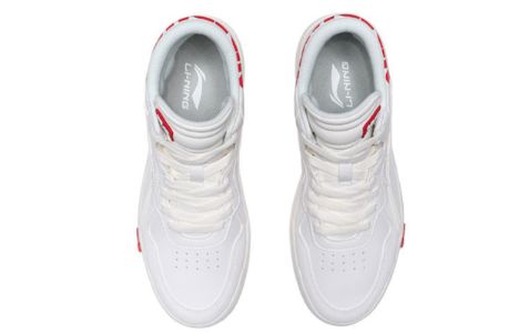 (WMNS) Li-Ning Superwave Mid 'White Red' AGCQ238-4 sold by KicksCrew