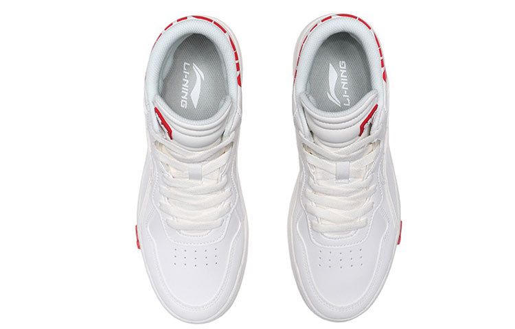 (WMNS) Li-Ning Superwave Mid 'White Red' AGCQ238-4 sold by KicksCrew product image thumbnail 4