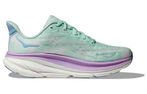 (WMNS) Hoka One One Clifton 9 Wide 'Ocean Lilac Mist' 1132211-SOLM sold by KicksCrew