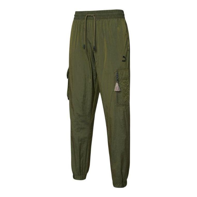 Puma Paisley Cargo Pant 'Olive Green' 534975-94 sold by KicksCrew