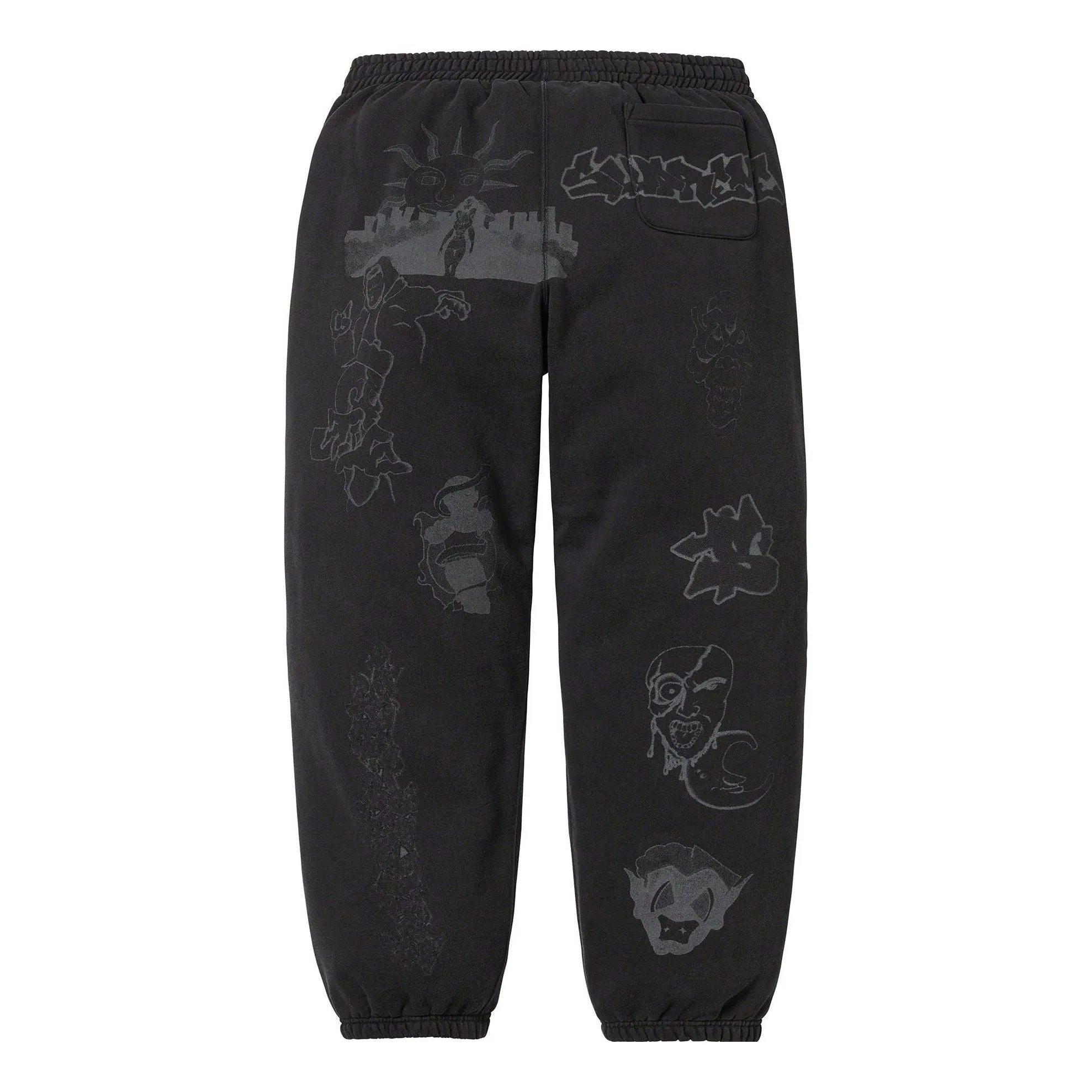 Supreme Sunrise Sweatpants 'Black Multi-Color' SUP-FW23-047 sold by KicksCrew product image thumbnail 2