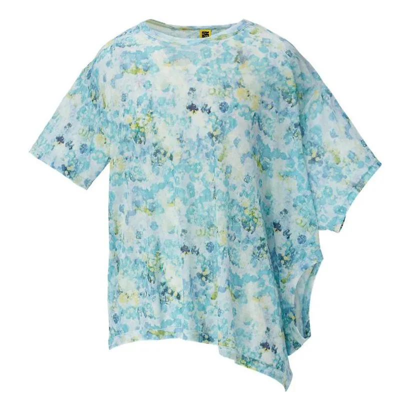 Onitsuka Tiger Printed 2 Way T-Shirt 'Blue' 2183B256-400 sold by KicksCrew