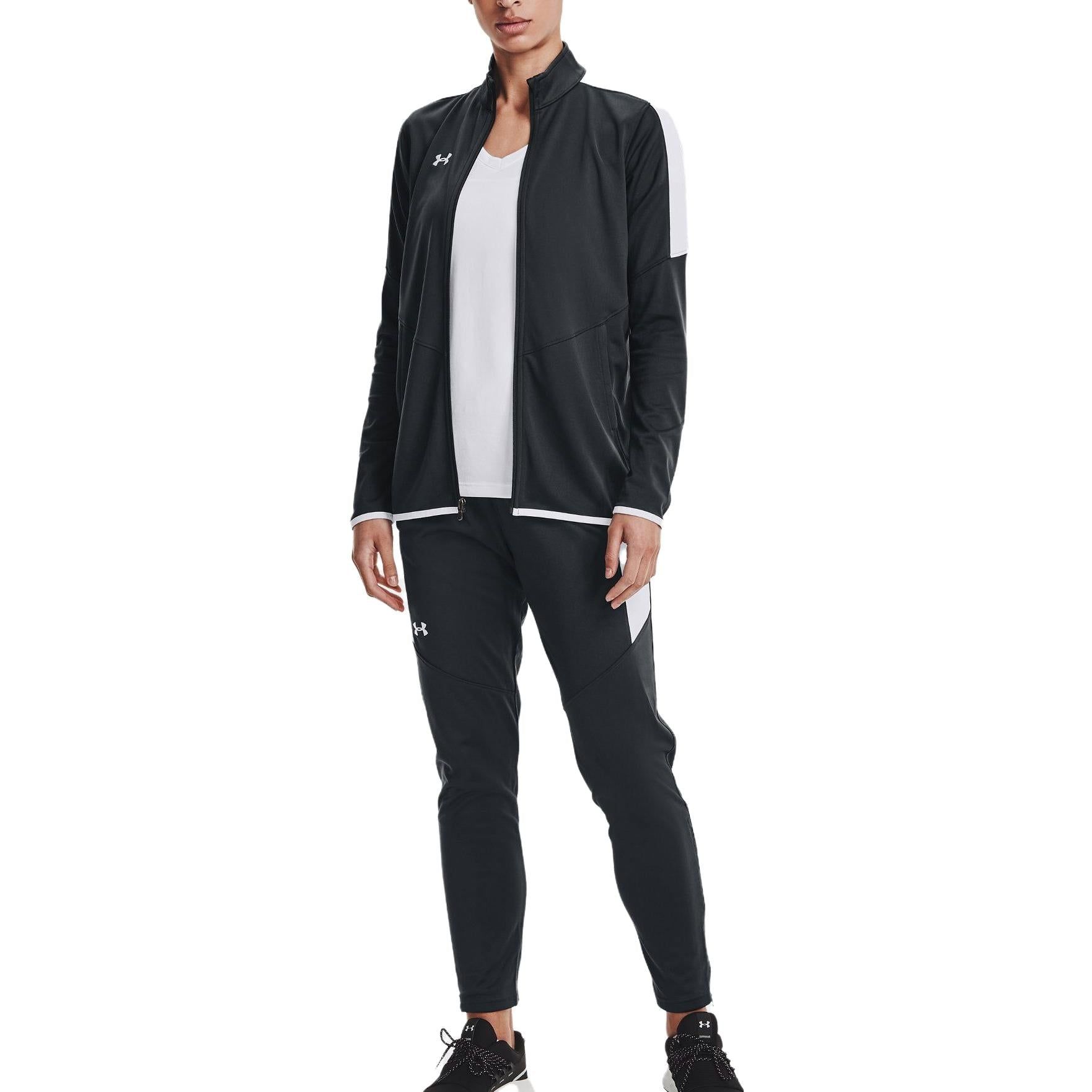 (WMNS) Under Armour Rival Knit Jacket 'Pitch Grey' 1326774-008 sold by KicksCrew product image thumbnail 5