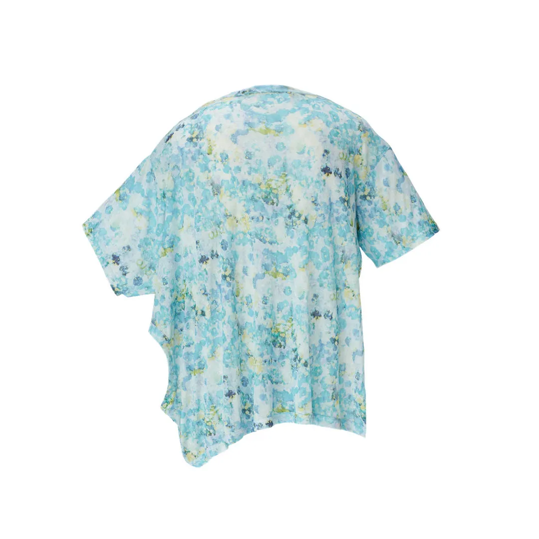 Onitsuka Tiger Printed 2 Way T-Shirt 'Blue' 2183B256-400 sold by KicksCrew product image thumbnail 2