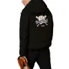 FILA FUSION Logo Print Down Jacket 'Black White' T11M042902F-BK sold by KicksCrew