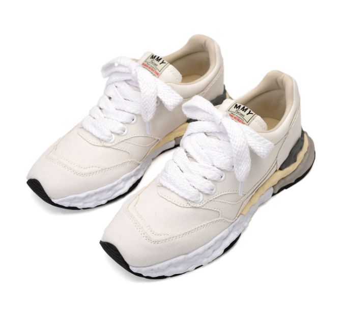 Maison MIHARA YASUHIRO GEORGE OG Sole Canvas Low-top Sneaker 'White' A10FW703-WHT sold by KicksCrew product image thumbnail 2