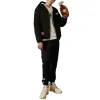 FILA FUSION Logo Print Down Jacket 'Black White' T11M042902F-BK sold by KicksCrew