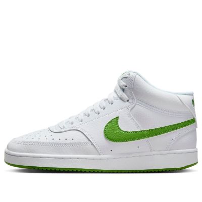 (WMNS) Nike Court Vision Mid 'White Green' CD5436-107 sold by KicksCrew
