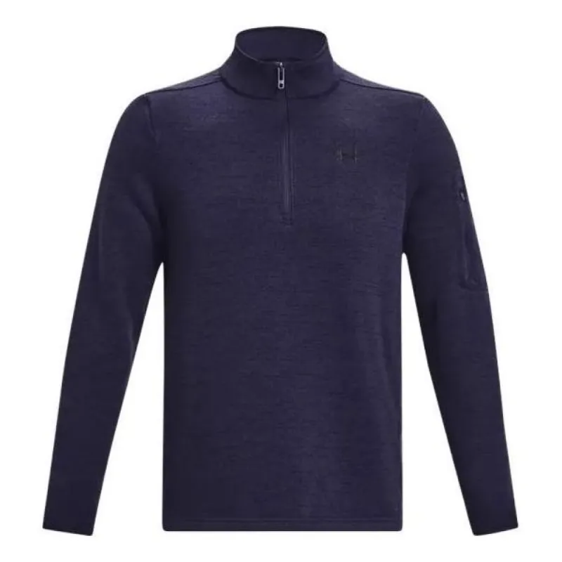 Under Armour Specialist 1/4 Zip Fleece Pullover 'Midnight Navy' 1380271-410 sold by KicksCrew