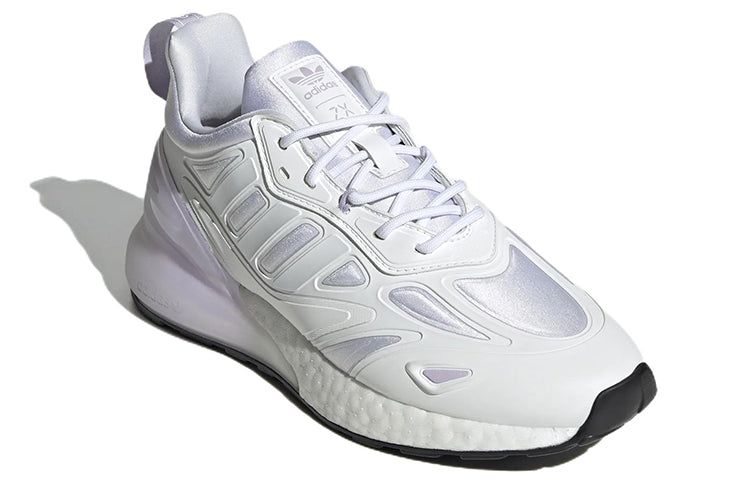 (WMNS) adidas originals ZX 2K Boost 2.0 'White Purple' GW8287 sold by KicksCrew product image thumbnail 3