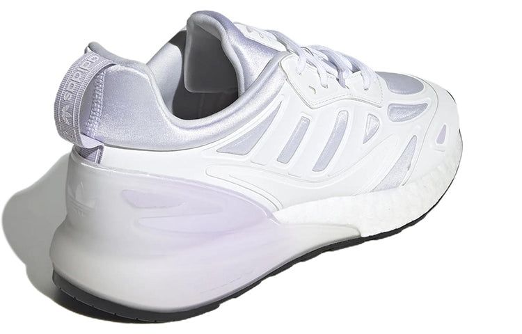 (WMNS) adidas originals ZX 2K Boost 2.0 'White Purple' GW8287 sold by KicksCrew product image thumbnail 4