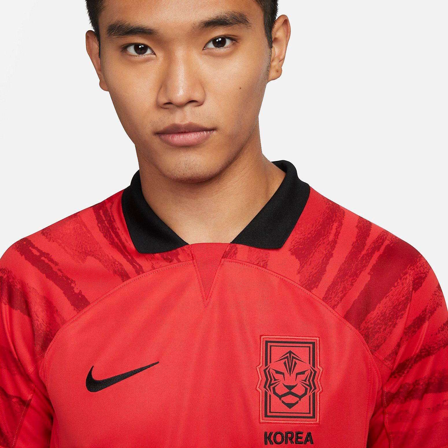 Nike Korea Dri-FIT Stadium Home SS Jersey 'Global Red' DN0712-679 sold by KicksCrew product image thumbnail 2