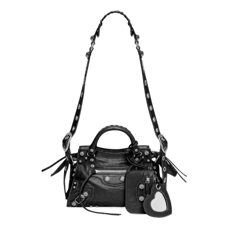(WMNS) Balenciaga Neo Cagole Xs Handbag 'Black' 700940210B01000 sold by KicksCrew