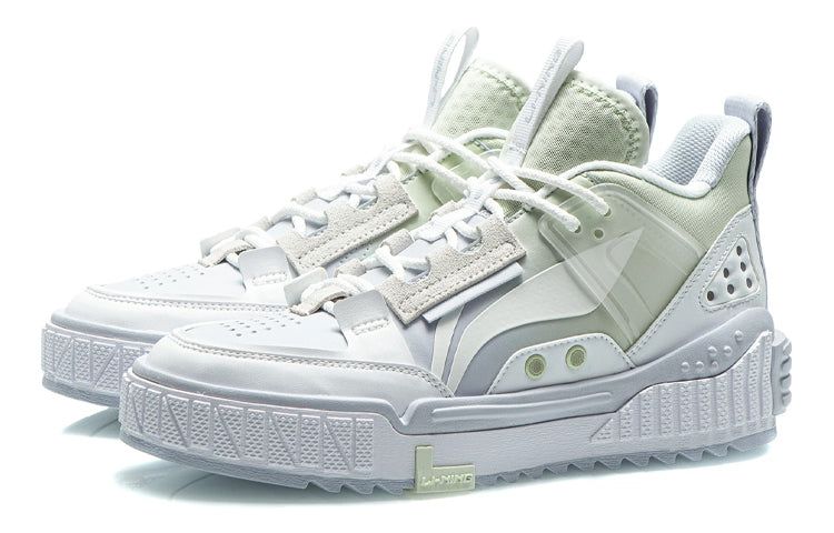 (WMNS) Li-Ning NO.258 Mid 'White Light Green' AGCR312-4 sold by KicksCrew product image thumbnail 4