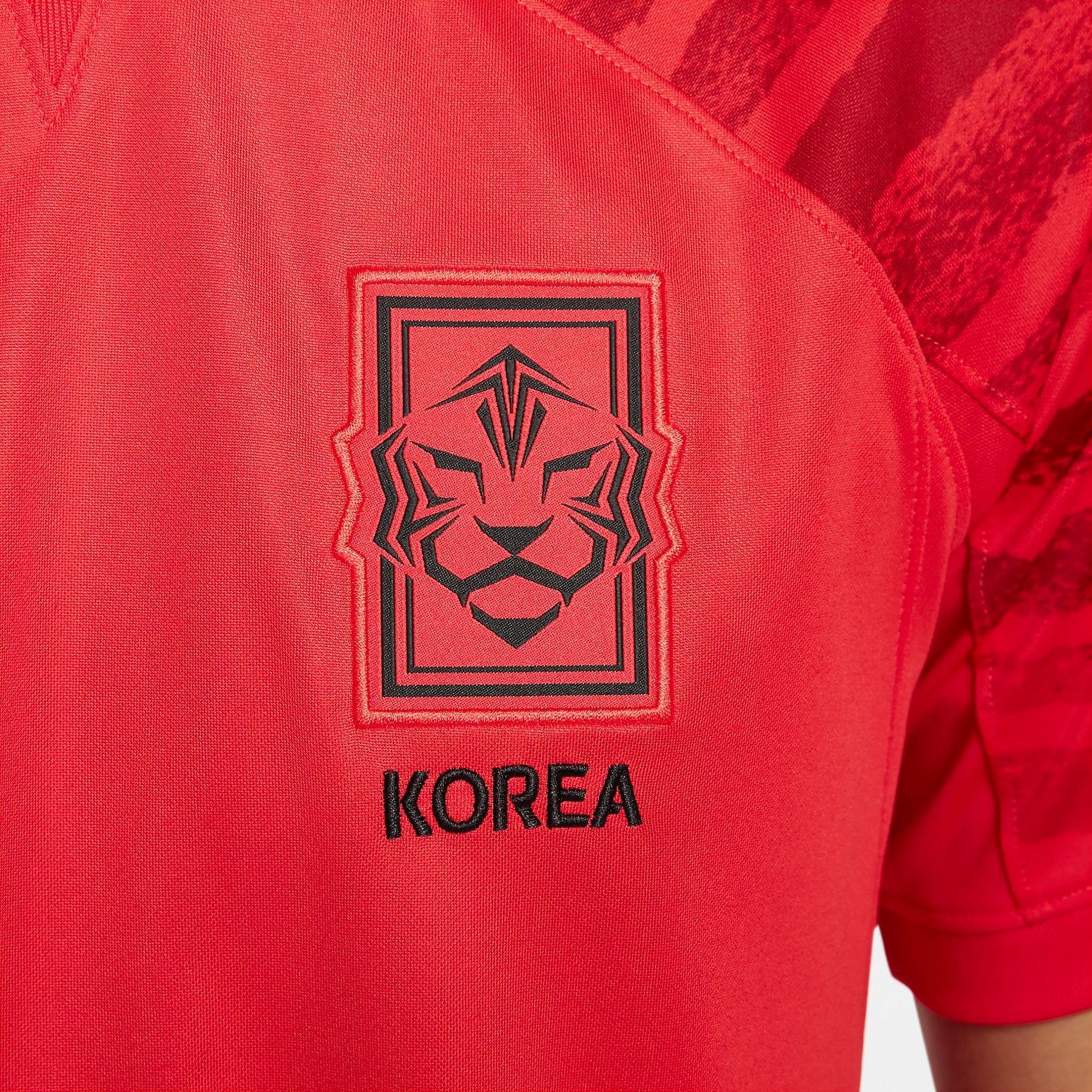 Nike Korea Dri-FIT Stadium Home SS Jersey 'Global Red' DN0712-679 sold by KicksCrew product image thumbnail 3