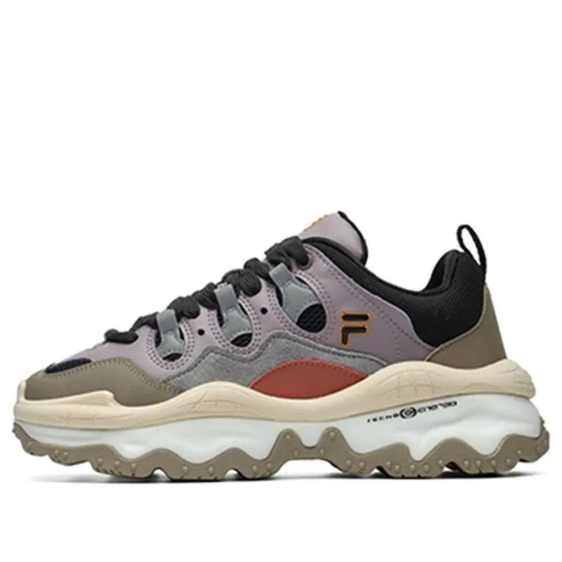 (WMNS) FILA FUSION QD96 Sneakers 'Grey Black' T12W145201FPP sold by KicksCrew