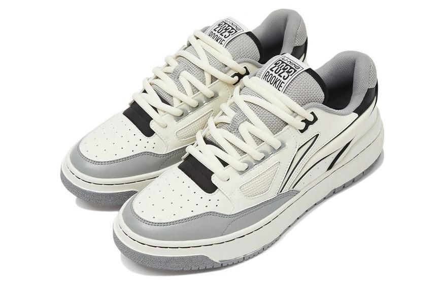 Li-Ning BadFive Rookie 2 Low 'White Black Grey' ABCT011-3 sold by KicksCrew product image thumbnail 2