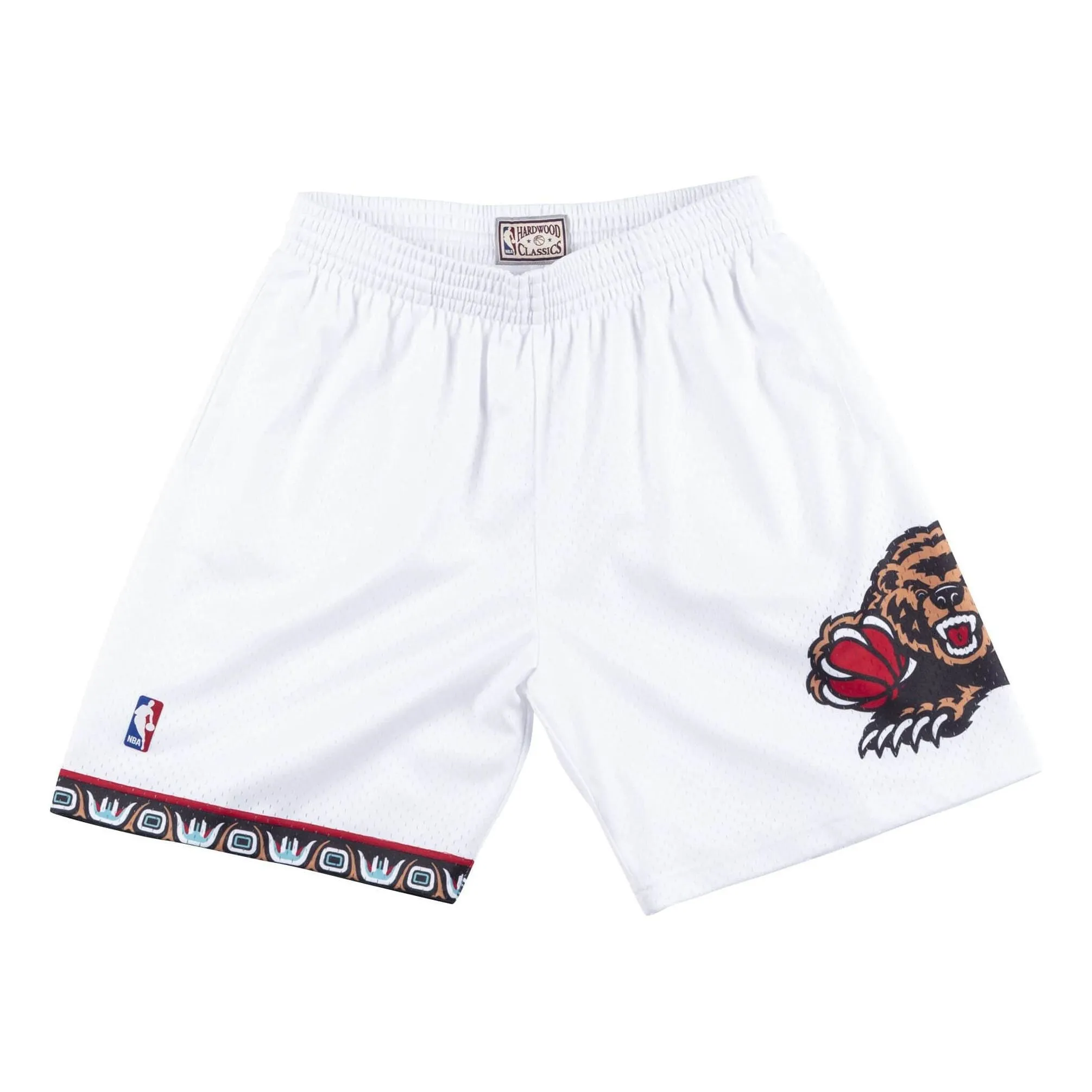 Mitchell & Ness NBA Swingman Shorts Vancouver Grizzlies 1998-99 'White' SMSHCP18155-VGRWHIT98 sold by KicksCrew