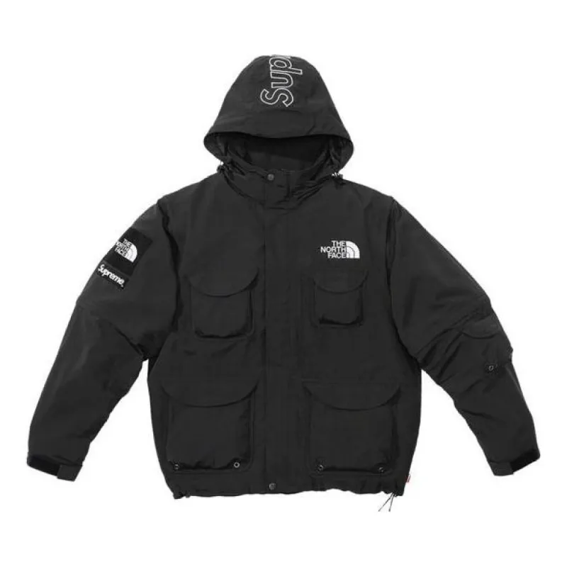 Supreme x The North Face Trekking Convertible Jacket 'Black White' SUP-SS22-879 sold by KicksCrew