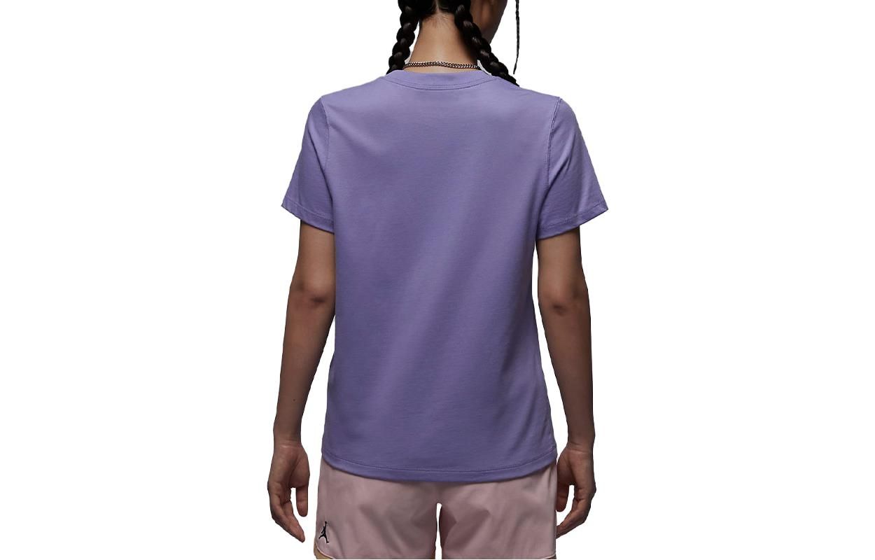 (WMNS) Air Jordan Make Them Look T-shirt 'Purple' FD0103-500 sold by KicksCrew product image thumbnail 2
