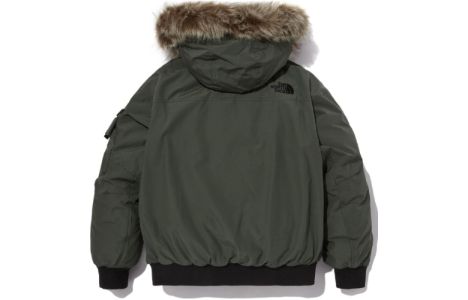 THE NORTH FACE Logo Polar Air Down Bomber Jacket 'Olivegreen' NJ1DN86B sold by KicksCrew