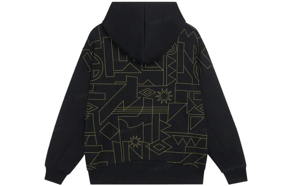 Li-Ning Graphic Hoodie 'Black' AWDSD07-2 sold by KicksCrew product image thumbnail 2