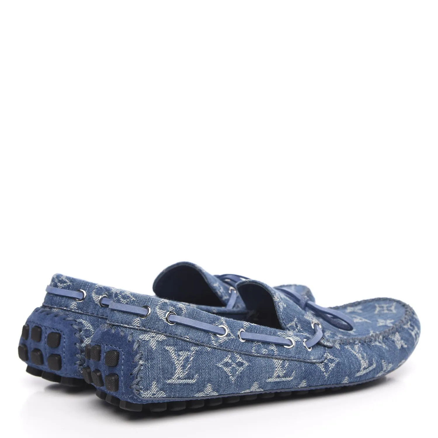 LOUIS VUITTON Arizona Loafers 'Denim Monogram' 1A80HM sold by KicksCrew product image thumbnail 3