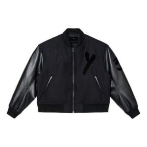 adidas Y-3 Letterman Jacket 'Black' IA3101 sold by KicksCrew
