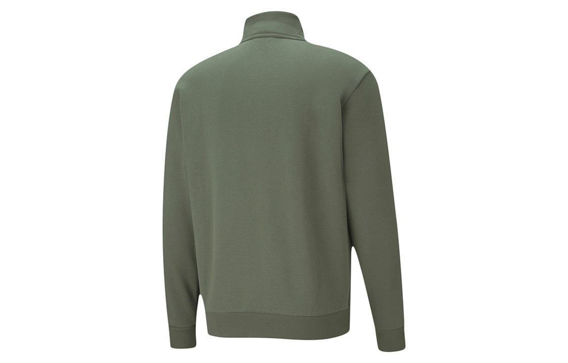 Puma Metallic Nights Full Zip Jacket 'Green White' 587138-64 sold by KicksCrew product image thumbnail 2