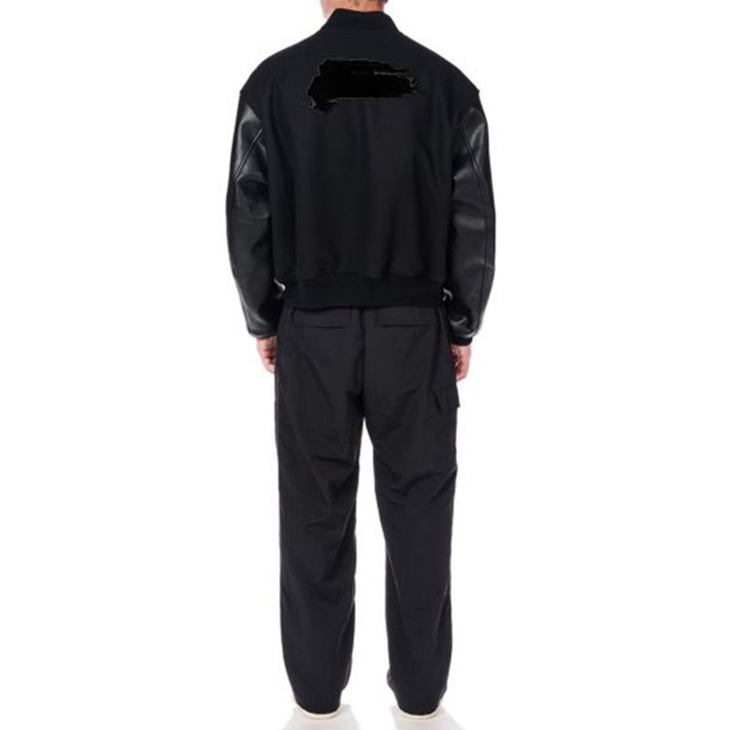 adidas Y-3 Letterman Jacket 'Black' IA3101 sold by KicksCrew product image thumbnail 4