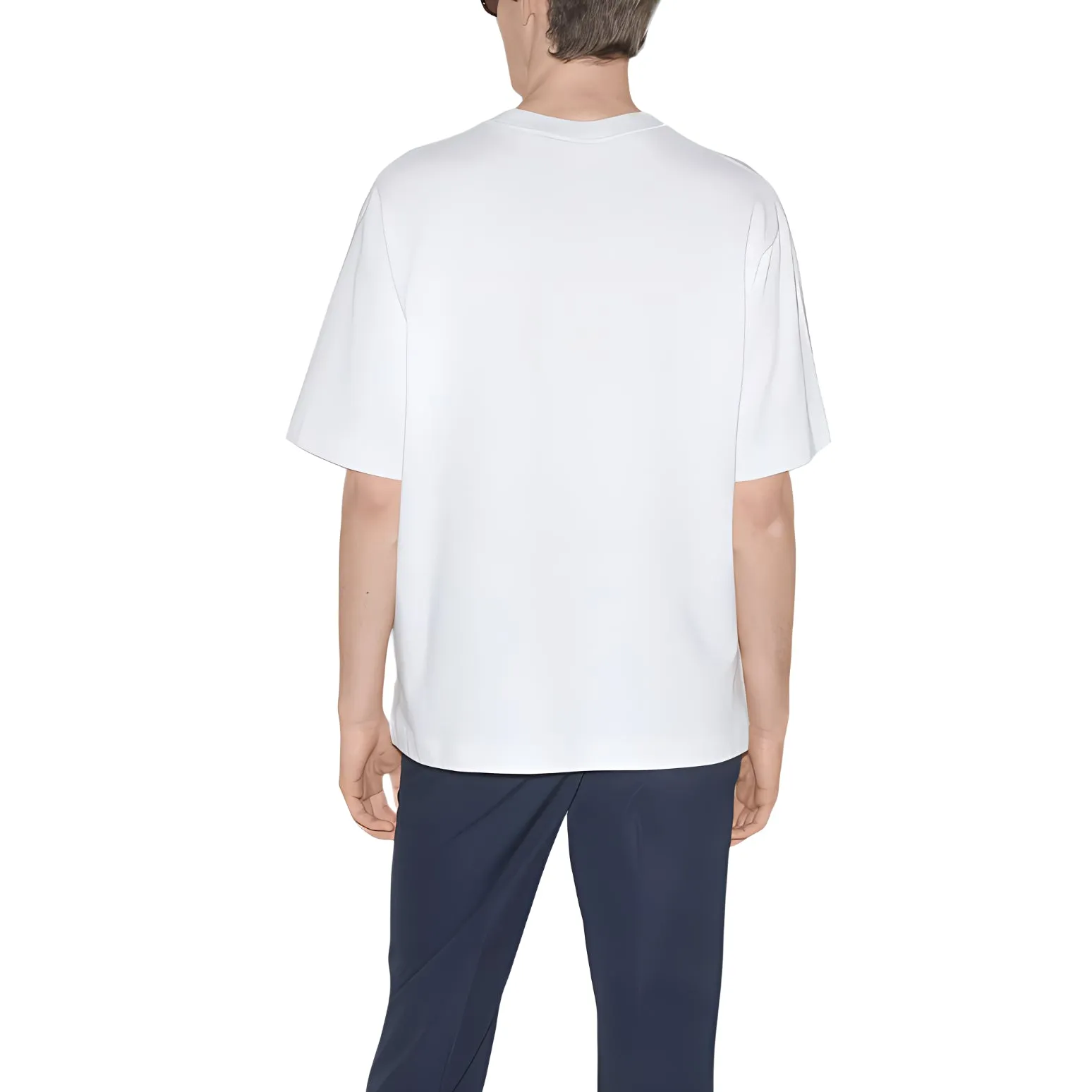 Gucci Cotton Jersey T-Shirt With Gucci Print 'White' 784361-XJGKA-9074 sold by KicksCrew product image thumbnail 4