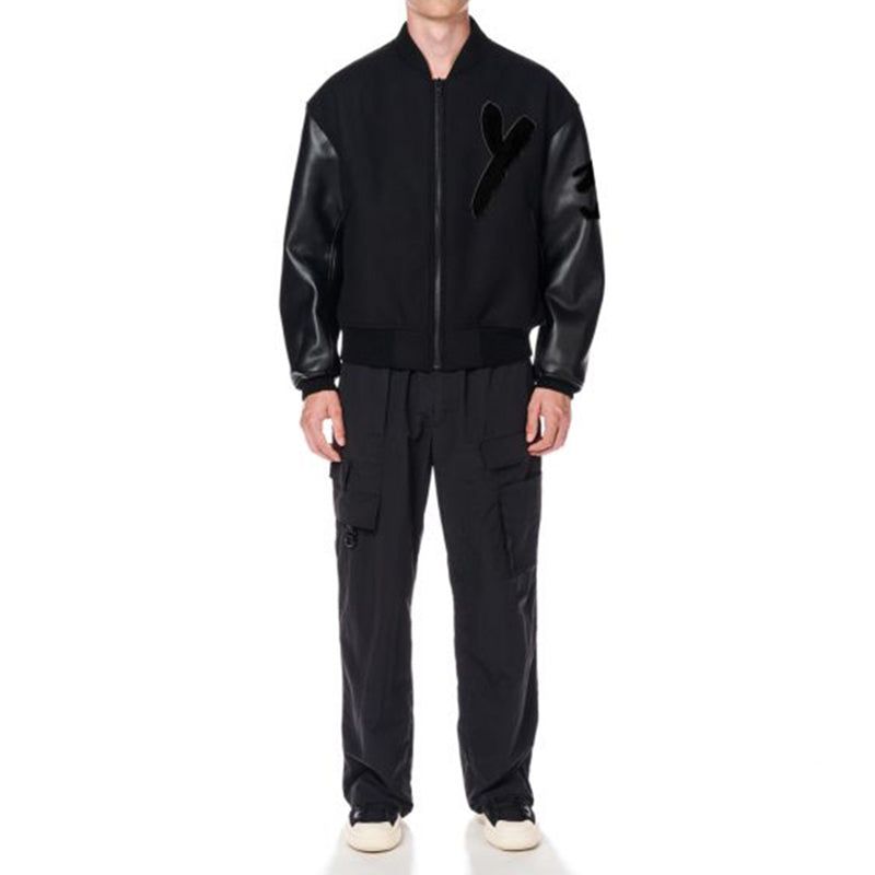 adidas Y-3 Letterman Jacket 'Black' IA3101 sold by KicksCrew product image thumbnail 3