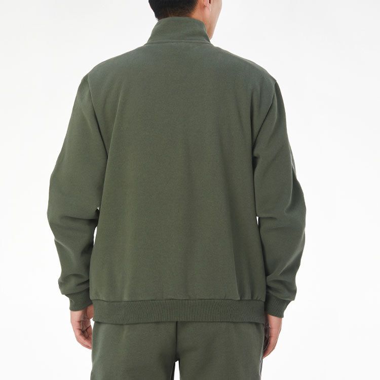 Puma Metallic Nights Full Zip Jacket 'Green White' 587138-64 sold by KicksCrew product image thumbnail 4