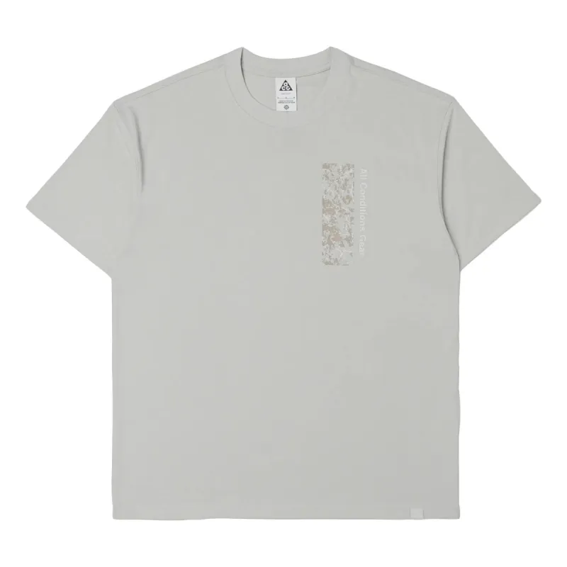 Nike ACG Lunar Change T-shirt 'Grey' FJ1125-012 sold by KicksCrew