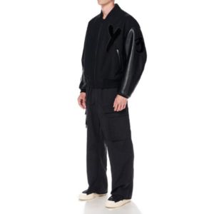 adidas Y-3 Letterman Jacket 'Black' IA3101 sold by KicksCrew