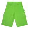 Drew House Corduroy Carpenter Shorts 'Green' DR-SS22-01 sold by KicksCrew