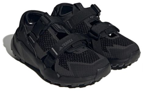 Adidas Terrex Hydroterra AT Sandals 'Core Black Grey' IF7596 sold by KicksCrew